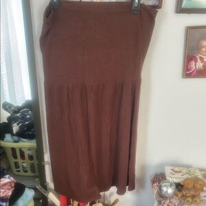 Tropical Escape Brown coverup